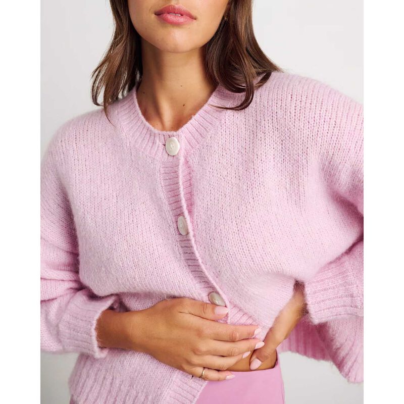JAG Lily Fluffy Knit Ls Cardi image number 6